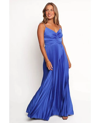 Petal and Pup Women's Naira Pleated Maxi Dress