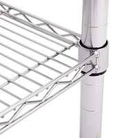 Seville Classics Stainless Steel Top Nsf-Certified Worktable