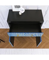 Accent Cabinet with 2 Doors,1Drawer and Adjustable Shelf for Living Room, Hallway, Entryway, Dining Room, Bedroom