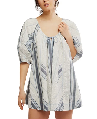 Free People Women's Bop Around Scoop-Neck Romper