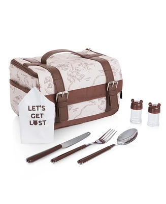 Oniva Disney Winnie The Pooh Lunch Bag Cooler with Utensils Set