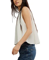 Free People Women's Hialeah Sleeveless Cotton T-Shirt