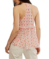 Free People Women's Fearless Tie-Front Knit Tank Top