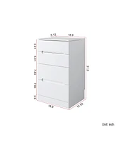 Vanity Desk Set with Mirror & Drawers