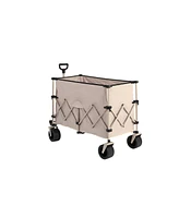 Beach Wagon with Big Wheels - Collapsible & Heavy Duty