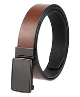 Alfani Men's 2-In-1 Reversible AlfaTech Custom Fit Pressure Locking Plaque Buckle Belt
