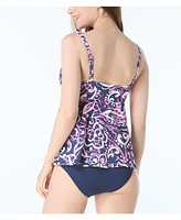 Beach House Women's Willow Twist Underwire Tankini Top