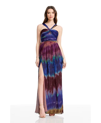 Dress the Population Women's Tau Sweetheart-Neck