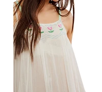 Free People Women's Tip Toeing Tulip Cotton Maxi Dress