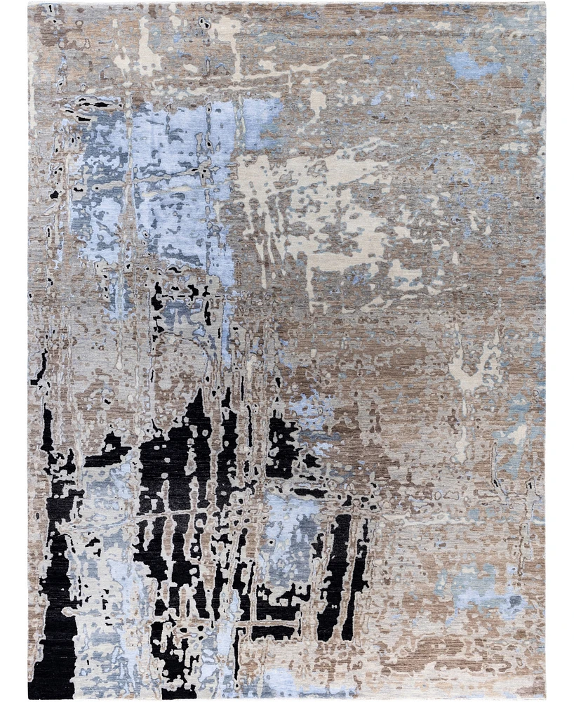 Adorn Hand Woven Rugs Indian Oak M7536 9'1"x12' Area Rug