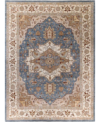 Adorn Hand Woven Rugs Indo Oushak M6147 9'1"x12'3" Area Rug