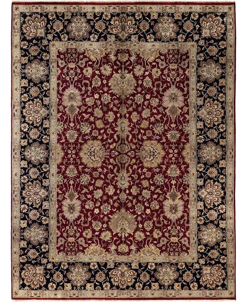 Adorn Hand Woven Rugs Indo Kashan M5354 8'10"x11'10" Area Rug