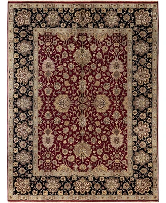 Adorn Hand Woven Rugs Indo Kashan M5354 8'10"x11'10" Area Rug