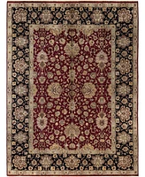 Adorn Hand Woven Rugs Indo Kashan M5354 8'10"x11'10" Area Rug