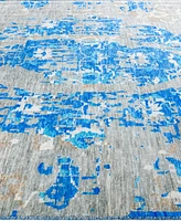 Adorn Hand Woven Rugs Indo Special Ikat M6874 8'1"x9'9" Area Rug