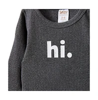 Cotton On Baby Boys Pointelle Long Sleeve Bubbysuit
