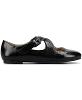 Journee Collection Women's Ivanna Almond Toe Mary Jane Flats