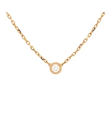 Pre-Owned Cartier Cartier D'Amour Pendant Necklace 18K Rose Gold with Diamond