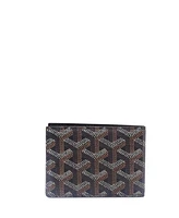 Pre-Owned Goyard Victoire Wallet Coated Canvas