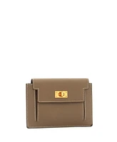 Pre-Owned Hermes Kelly Pocket Compact Wallet Epsom