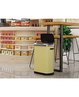 50L Smart automatic Trash Cans - Full Intelligent Sensor -yellow
