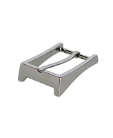 Trafalgar Men's 35mm Italian Classic Rectangular Sold Brass Harness Belt Buckle