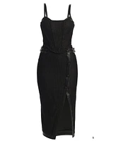 Jluxlabel Women's Textured Harley Corset Top