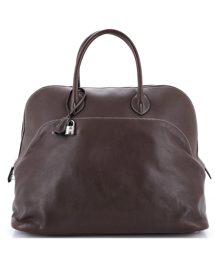 Pre-Owned Hermes 45 Bolide Bag Sikkim Relax