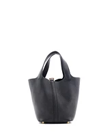 Pre-Owned HERMES Pm Picotin Lock Bag Clemence