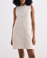 Reistor Women's The Cotton Tweed Shift Dress