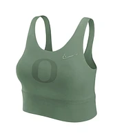 Nike Women's Green Oregon Ducks Performance Longline Sports Bra