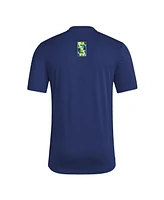 Adidas Men's Navy Nashville Sc 2025 Jersey Hook Aeroready T-Shirt