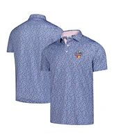 Puma Men's Blue Arnold Palmer Invitational Tea Time Mattr Polo Shirt