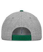 Fanatics Men's Gray/Green Hartford Whalers Rebound Adjustable Hat