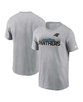 Nike Men's Heather Gray Carolina Panthers Local Essential T-Shirt