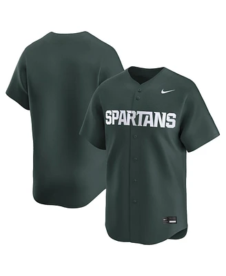 Nike Men's Green Michigan State Spartans College Limited Baseball Jersey