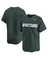 Nike Men's Green Michigan State Spartans College Limited Baseball Jersey