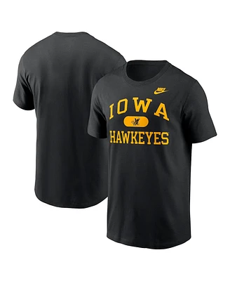 Nike Men's Black Iowa Hawkeyes Legacy Alma Mater T-Shirt