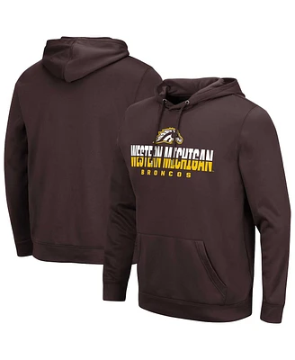 Colosseum Men's Brown Western Michigan Broncos Lantern Pullover Hoodie
