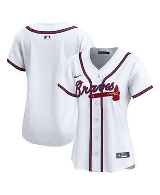 Nike Women's White Atlanta Braves Home Limited Jersey