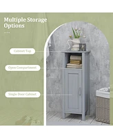 Bathroom Storage Organizer with 2-Tier Cabinet
