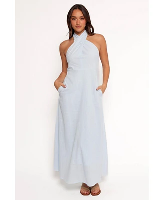 Petal and Pup Women's Betsy Halterneck Maxi Dress