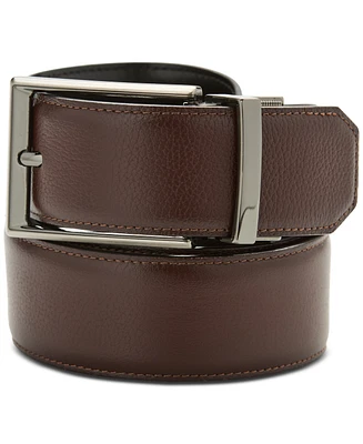 Perry Ellis Portfolio Men's Double-Stitch Belt