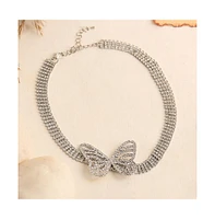Sohi Butterfly Choker Necklace