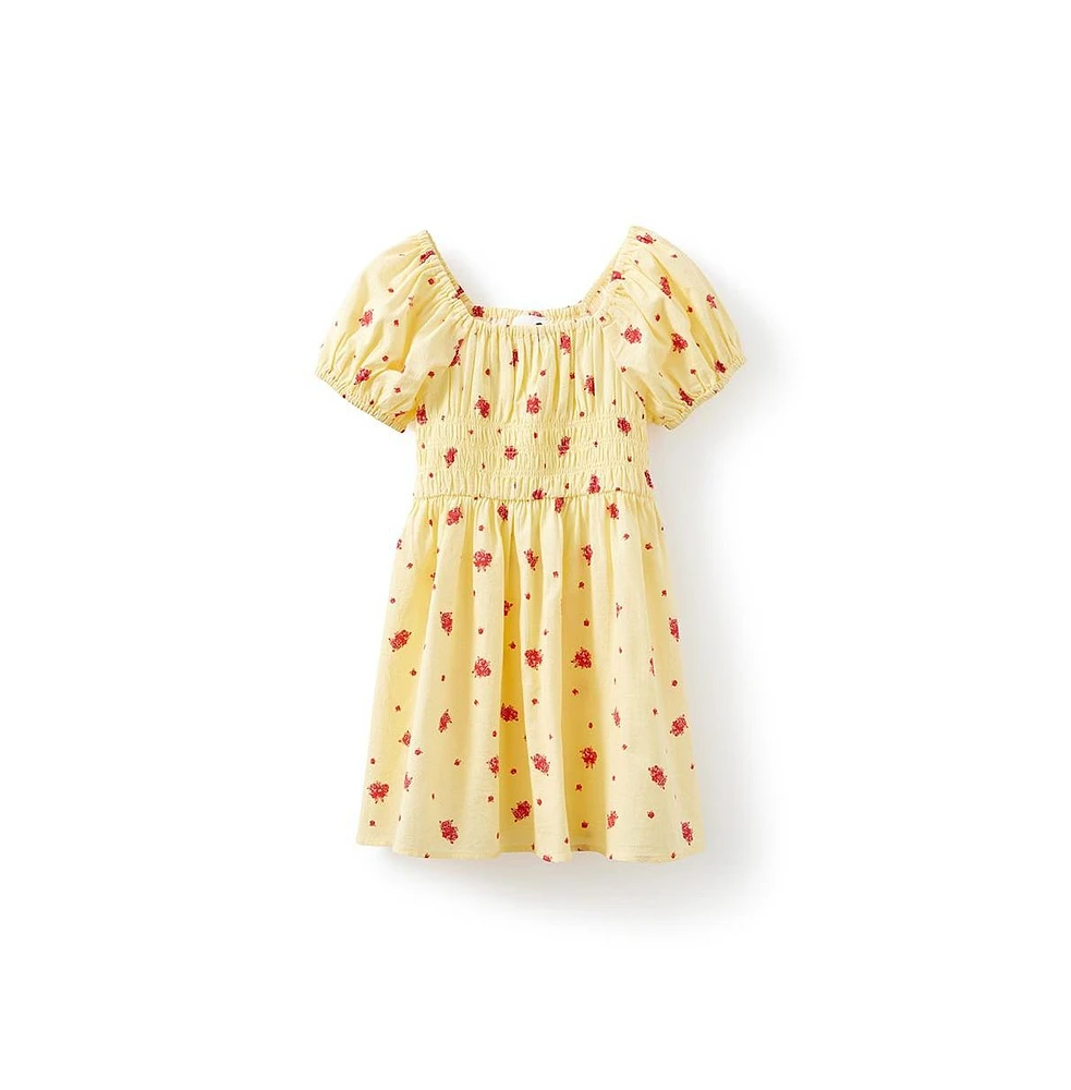 Cotton On Big Girls Little/Big Emily Puff Sleeve Dress
