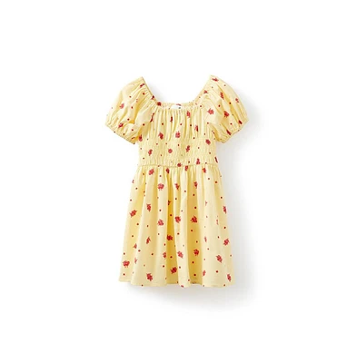 Cotton On Big Girls Little/Big Emily Puff Sleeve Dress