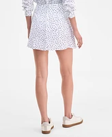 On 34th Women's Geo Puzzle Print A-Line Mini Skirt, Exclusively at Macy's