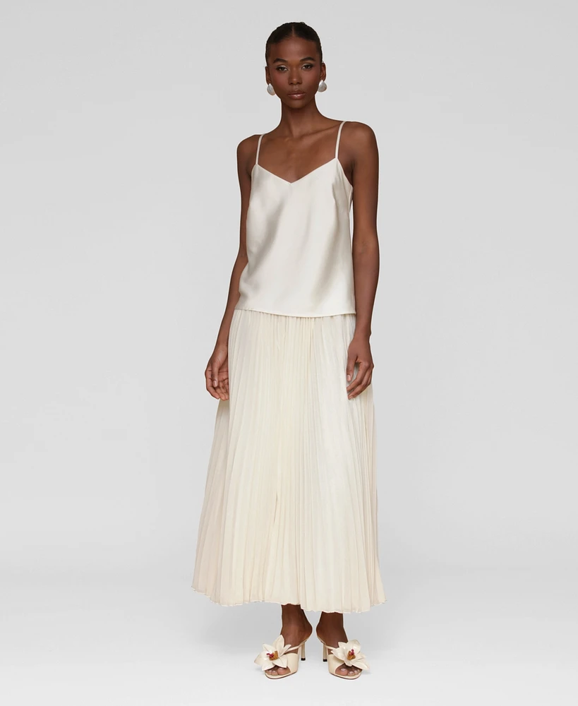 Avec Les Filles Women's Layered-Look Maxi Dress