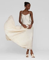 Avec Les Filles Women's Layered-Look Maxi Dress