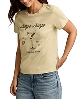 Lucky Brand Women's Lounge Classic Crewneck T-Shirt